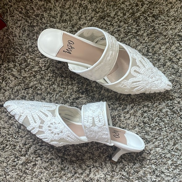 Impo Erleen Heels in White - Picture 1 of 6
